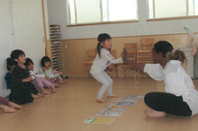 くつをそろえる